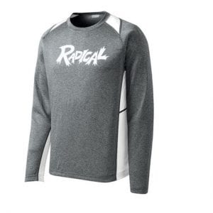 Radical Men's Dart Performance Polo Bowling Shirt Dri-Fit Argyle Black White 