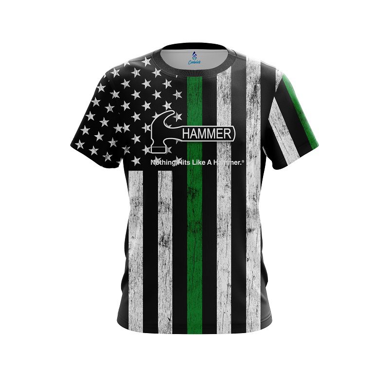 Hammer Green Line CoolWick Bowling Jersey