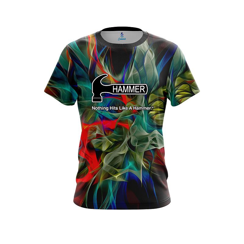 Hammer Color Swirl CoolWick Bowling Jersey