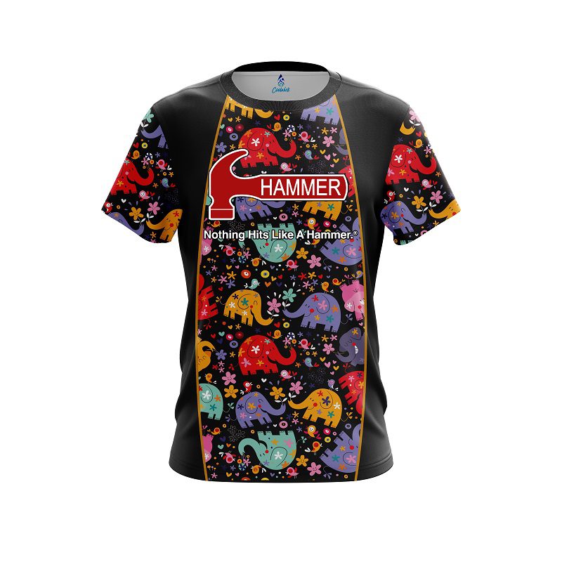 Hammer Elephant Love CoolWick Bowling Jersey