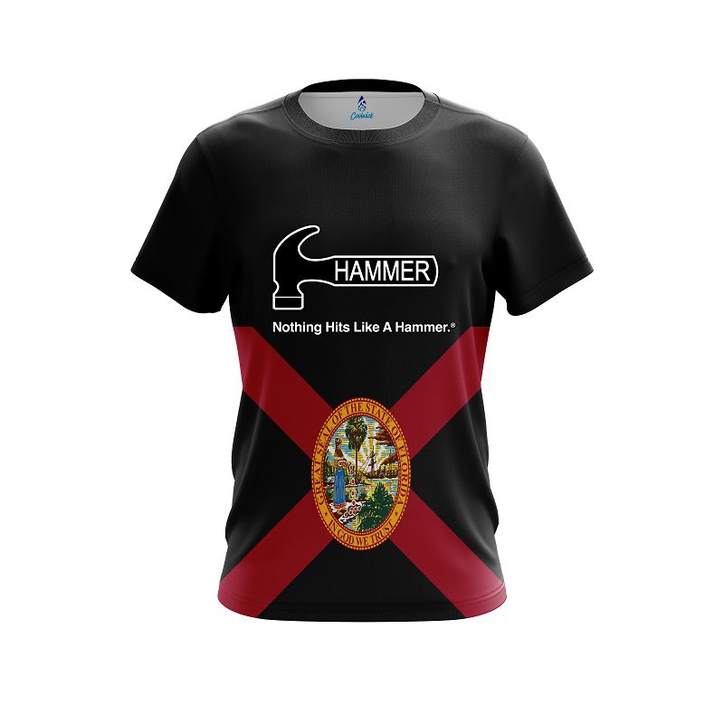 Hammer Florida Flag CoolWick Bowling Jersey