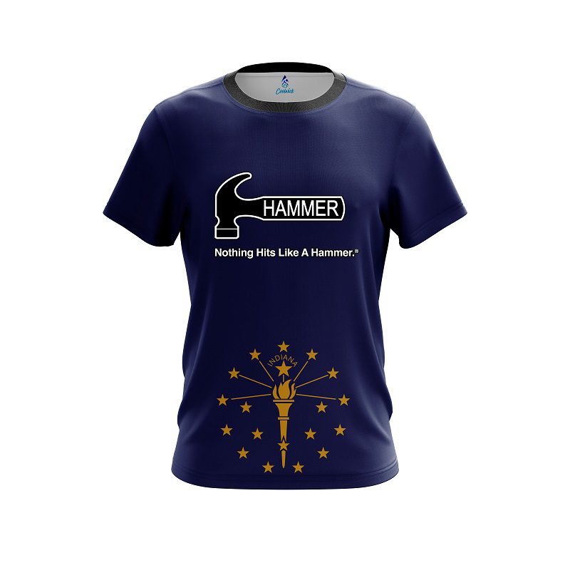 Hammer Indiana Flag CoolWick Bowling Jersey