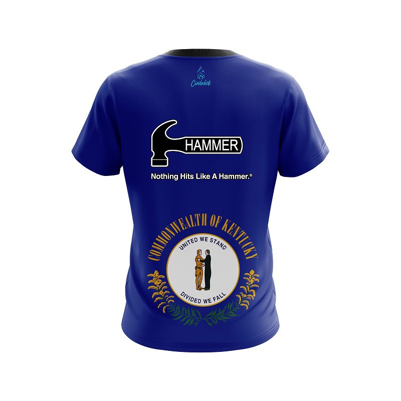 Hammer Kentucky Flag CoolWick Bowling Jersey - Image 2