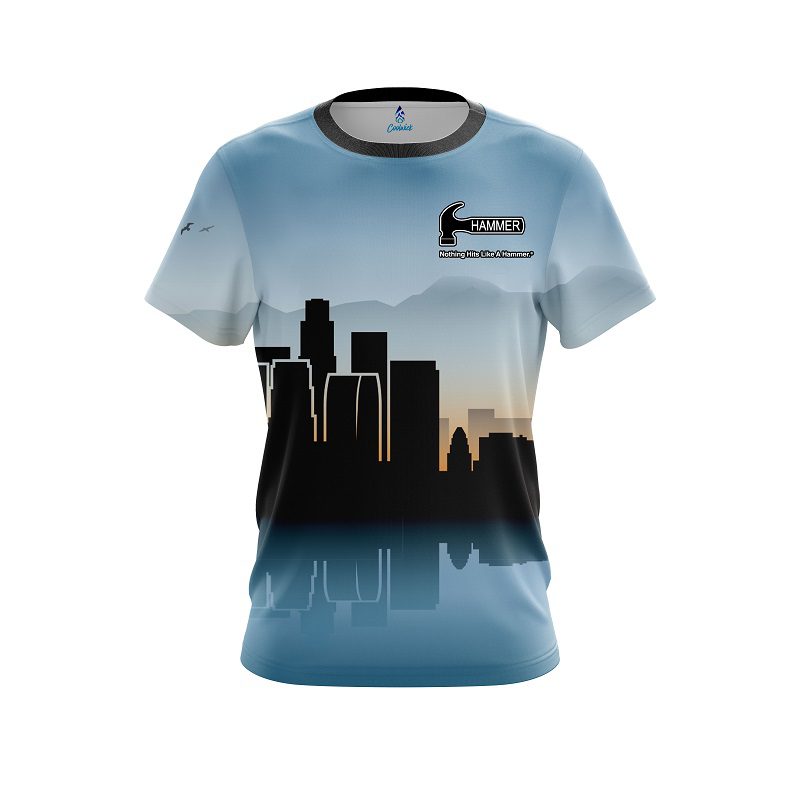 Hammer Los Angeles Skyline CoolWick Bowling Jersey