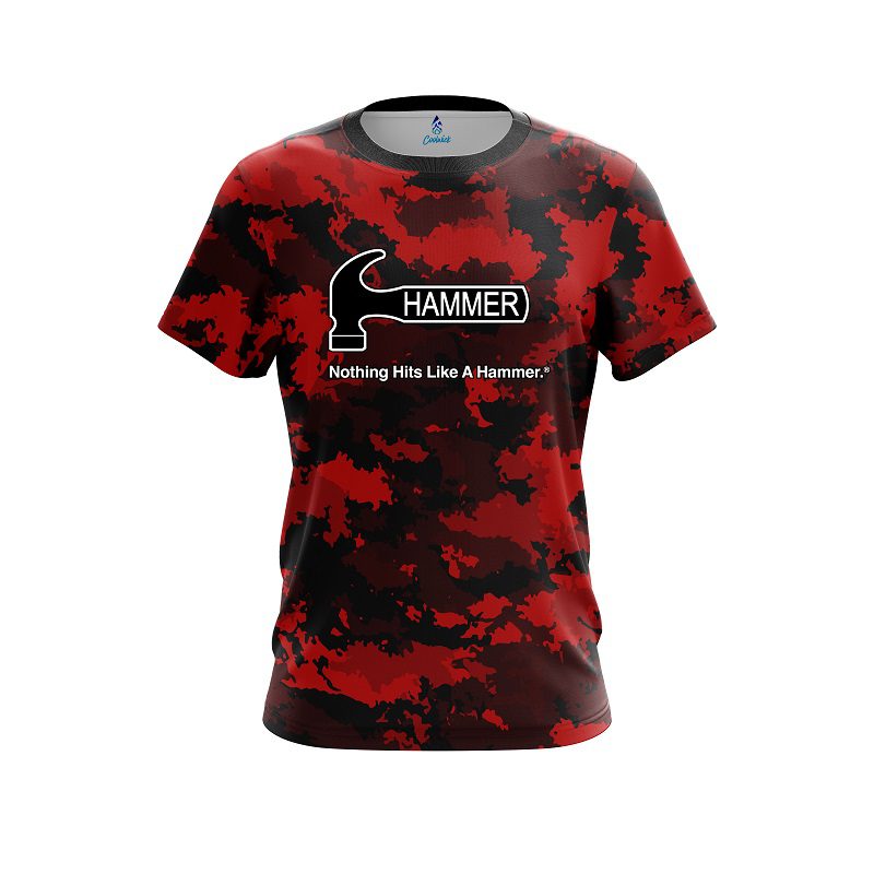Hammer Military Red CoolWick Bowling Jersey