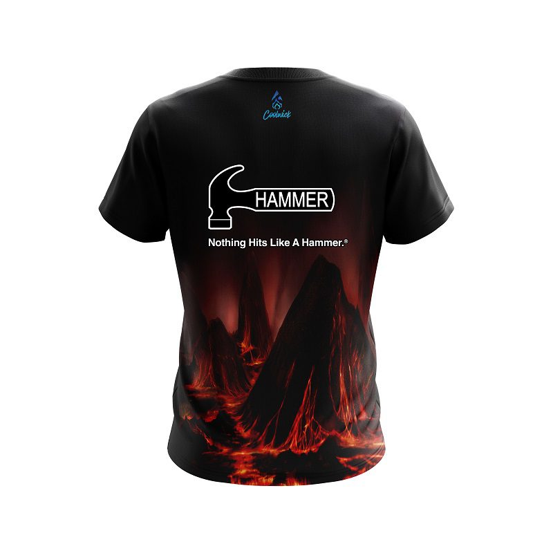 Hammer Molten Volcano CoolWick Bowling Jersey - Image 2