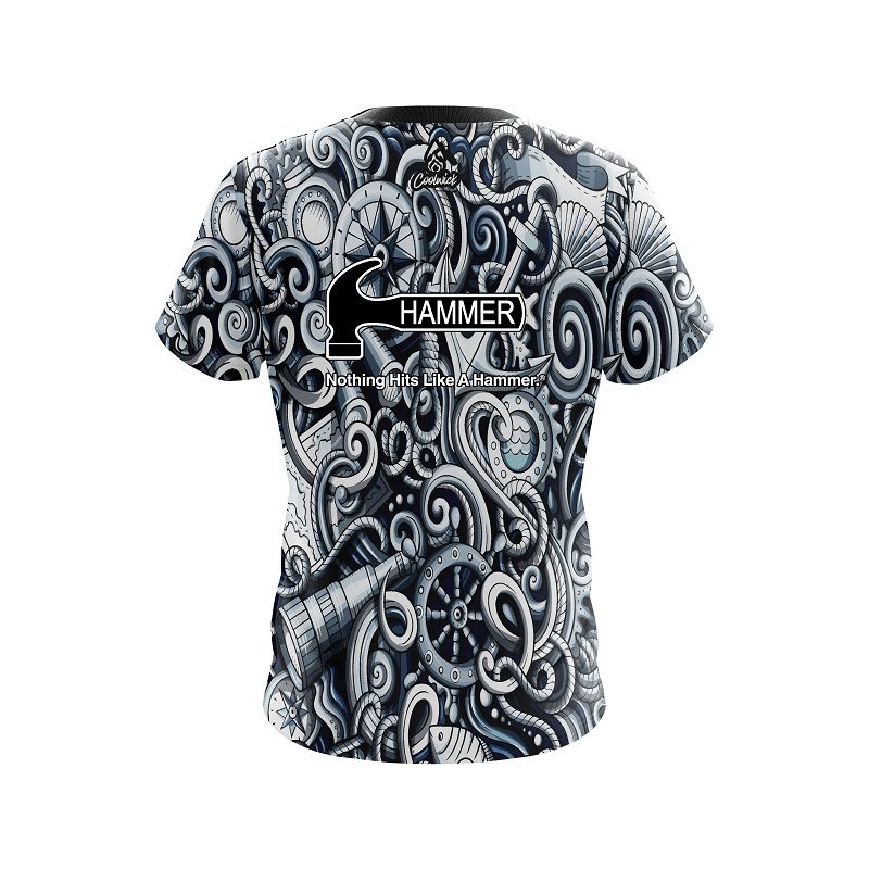 Hammer Nautical CoolWick Bowling Jersey - Image 2