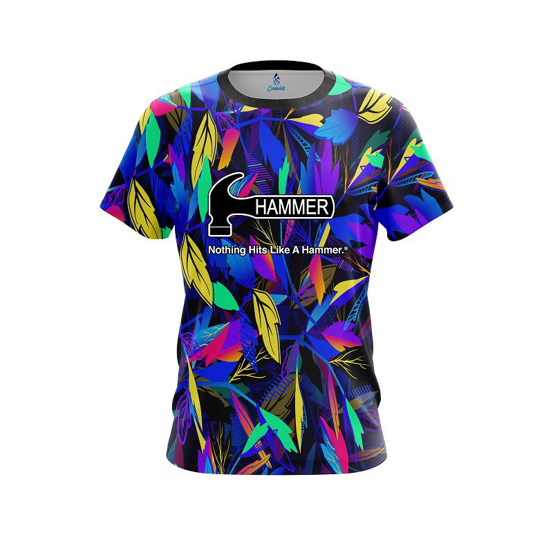 Hammer Neon Leafs CoolWick Bowling Jersey