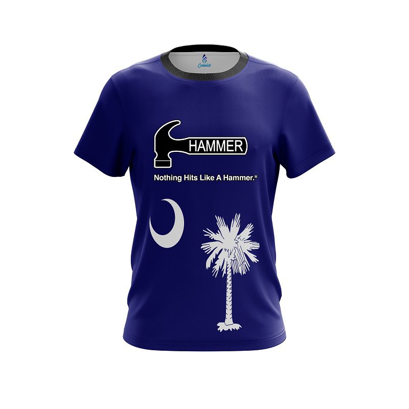Hammer South Carolina Flag CoolWick Bowling Jersey