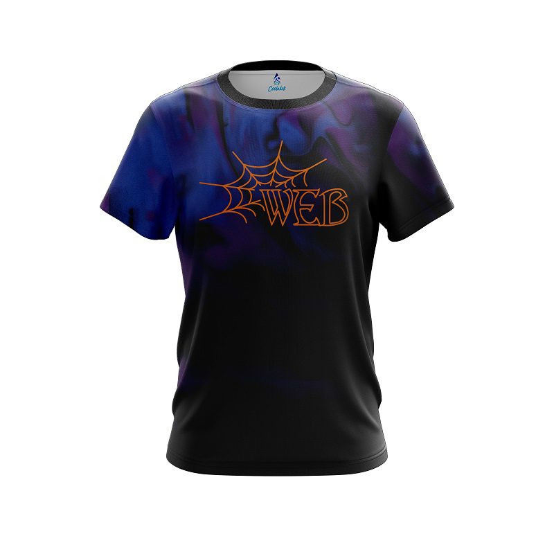 Hammer Web Blue CoolWick Bowling Jersey