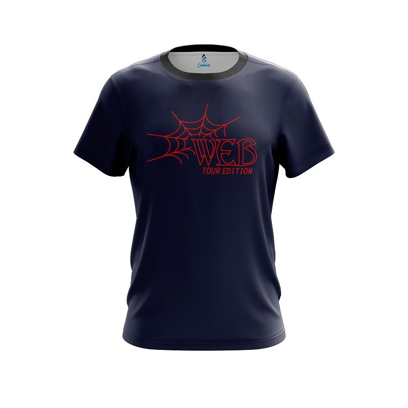 Hammer Web Tour Blue CoolWick Bowling Jersey