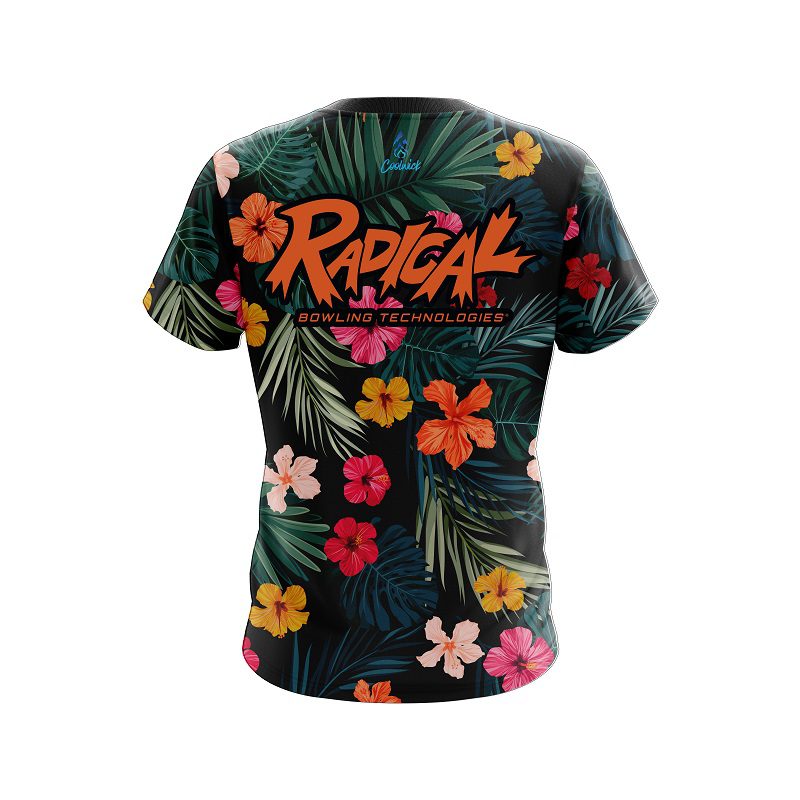 Radical Hello Tropics CoolWick Bowling Jersey - Image 2