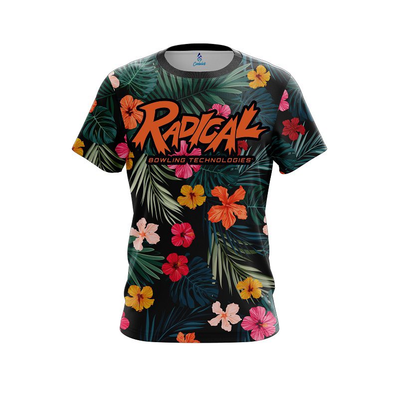 Radical Hello Tropics CoolWick Bowling Jersey