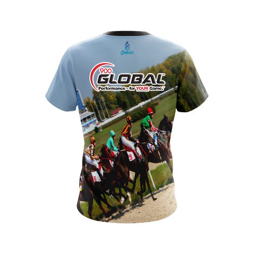900  Global Horse Track CoolWick Bowling Jersey - Image 2