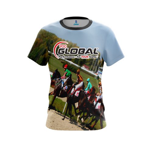 900  Global Horse Track CoolWick Bowling Jersey