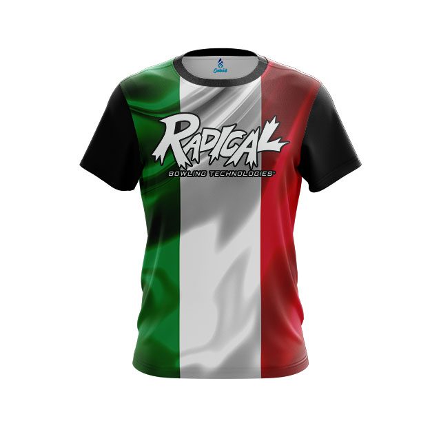 Radical Italian Flag CoolWick Bowling Jersey