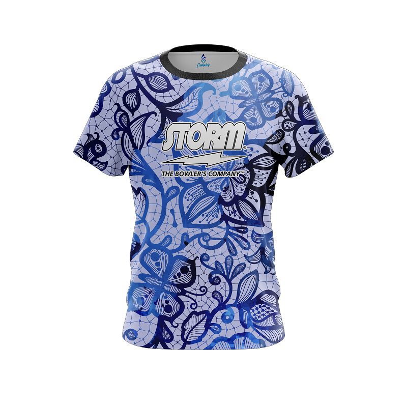 Jacqueline Evans Storm Flowers Replica CoolWick Bowling Jersey