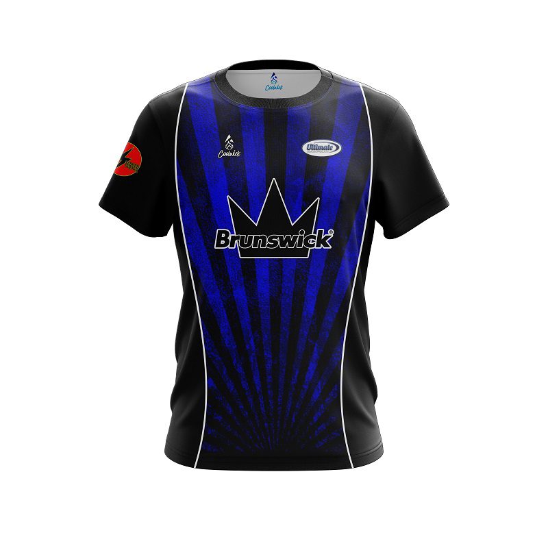 Jason Sterner United Blue Replica CoolWick Bowling Jersey