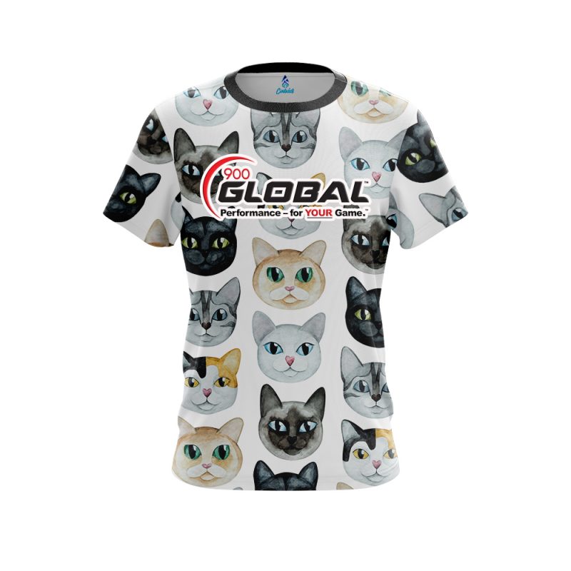 900 Global Kitty Kats Coolwick Bowling Jersey