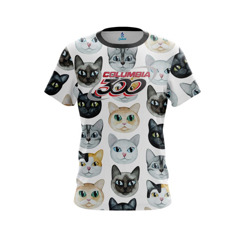 Columbia 300 Kitty Kats Coolwick Bowling Jerseys