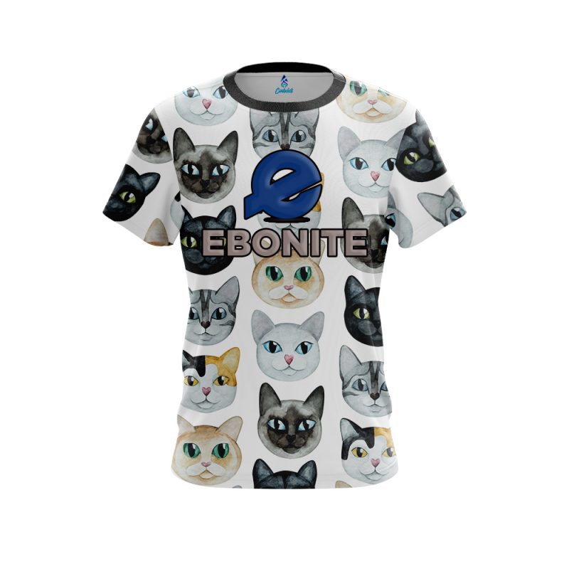 Ebonite Kitty Kats CoolWick Bowling Jersey