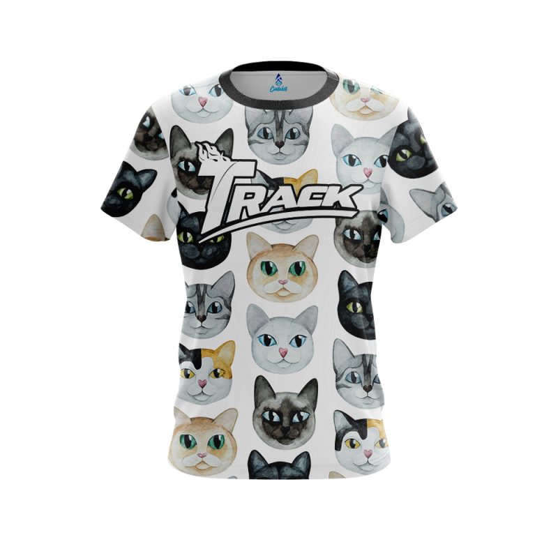 Track Kitty Kats CoolWick Bowling Jersey