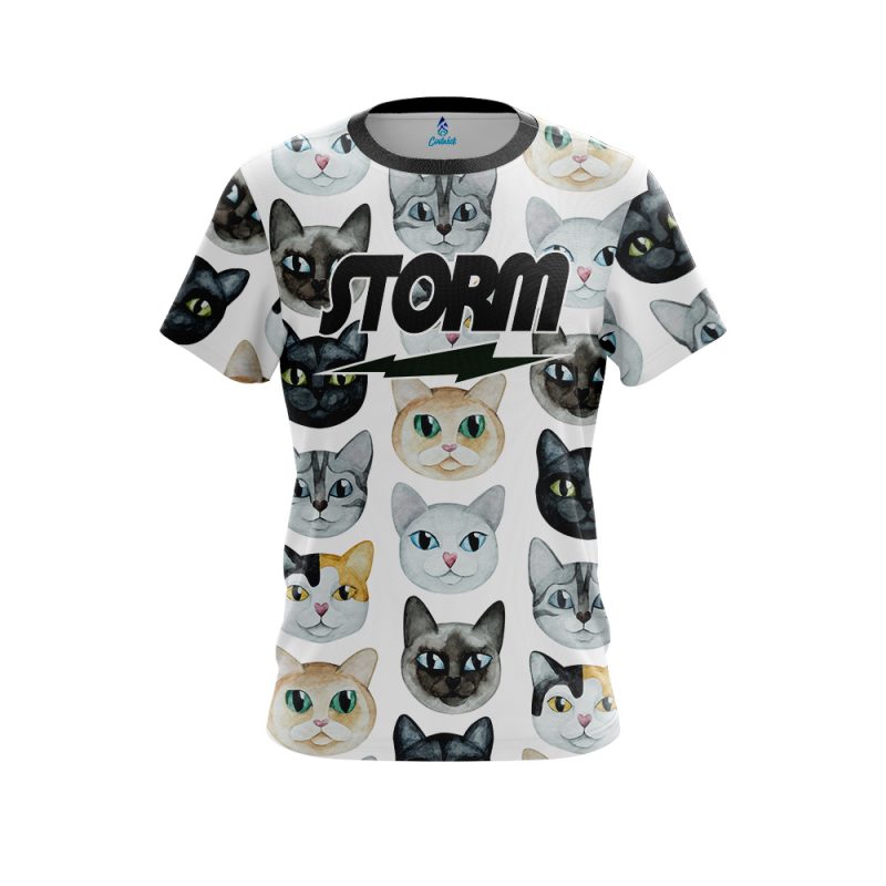 Storm Kitty Kats CoolWick Bowling Jersey