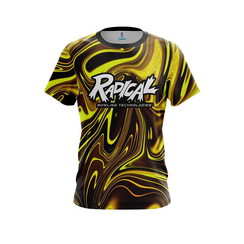 Radical Liquid Gold CoolWick Bowling Jersey
