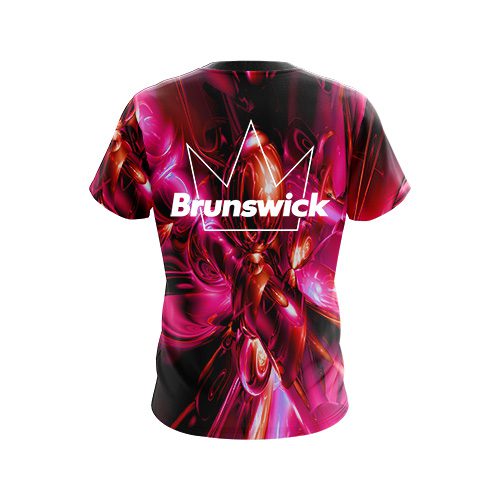 Brunswick Liquid Plasma Red CoolWick Bowling Jersey - Image 2