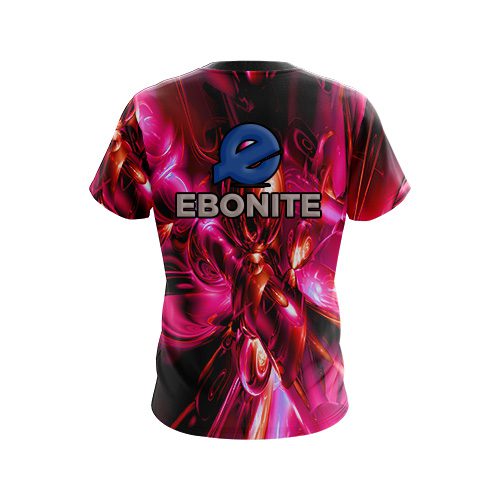 Ebonite Liquid Plasma Red CoolWick Bowling Jersey - Image 2