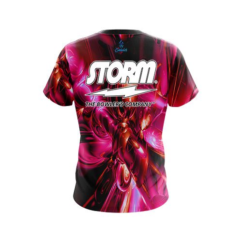 Storm Liquid Plasma Red CoolWick Bowling Jersey - Image 2