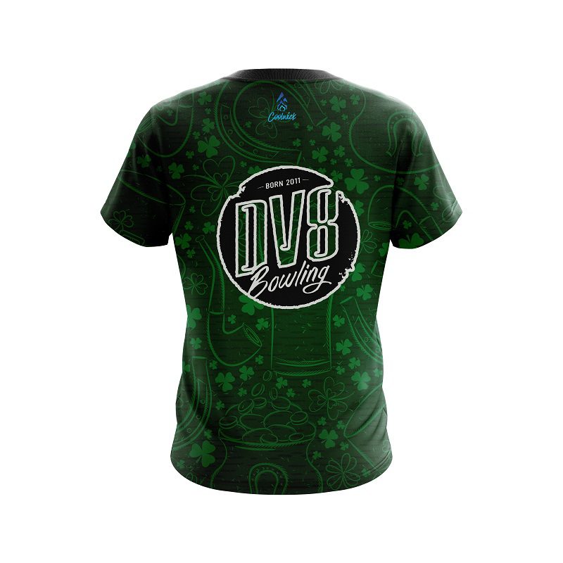 DV8 Lucky Shamrock CoolWick Bowling Jersey - Image 2