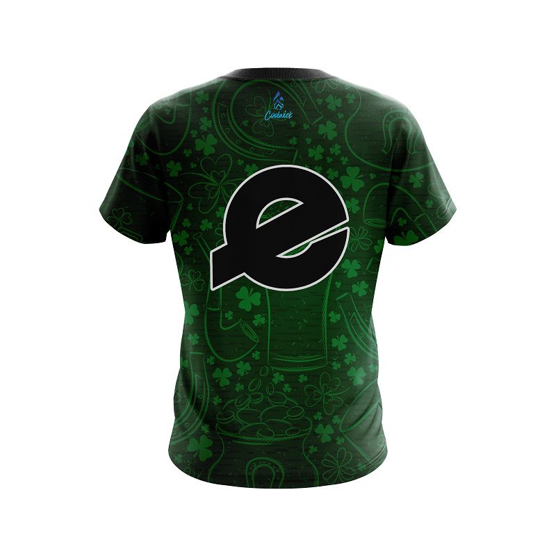 Ebonite Lucky Shamrock CoolWick Bowling Jersey - Image 2
