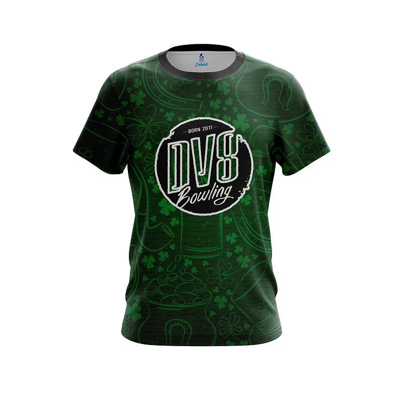 DV8 Lucky Shamrock CoolWick Bowling Jersey