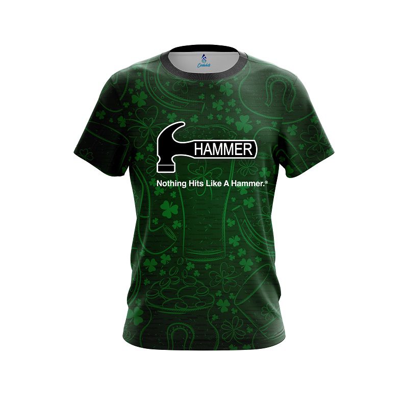Hammer Lucky Shamrock CoolWick Bowling Jersey