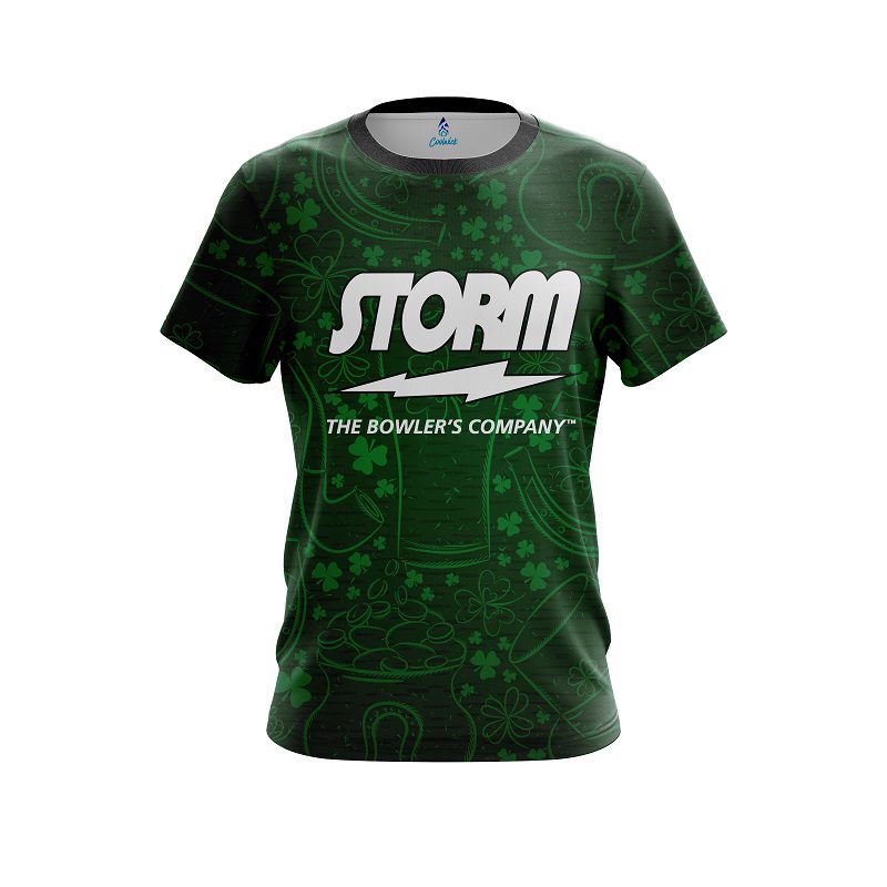 Storm Lucky Shamrock CoolWick Bowling Jersey