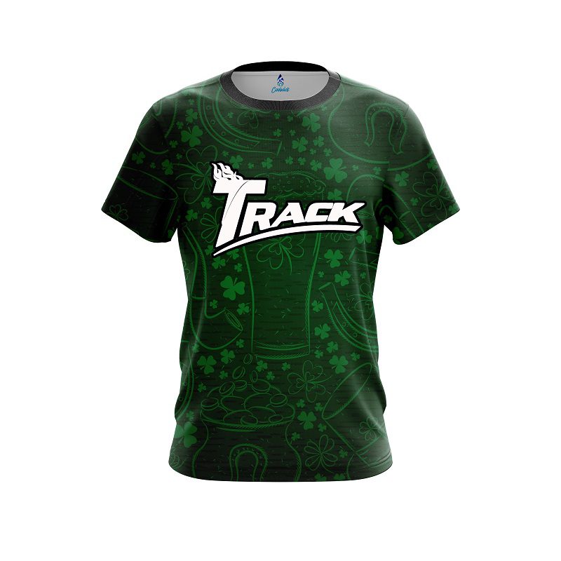 Track Lucky Shamrock CoolWick Bowling Jersey