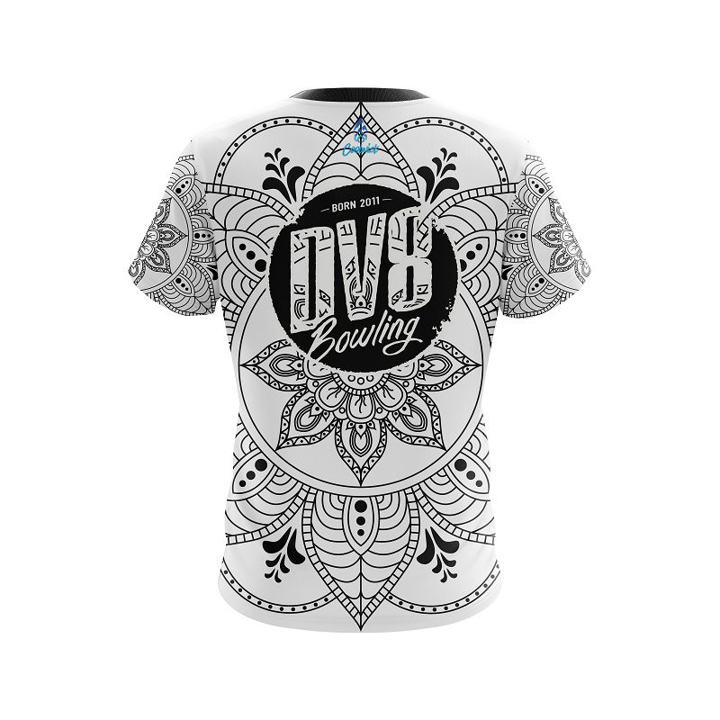DV8 Mandala Pedal CoolWick Bowling Jersey - Image 2