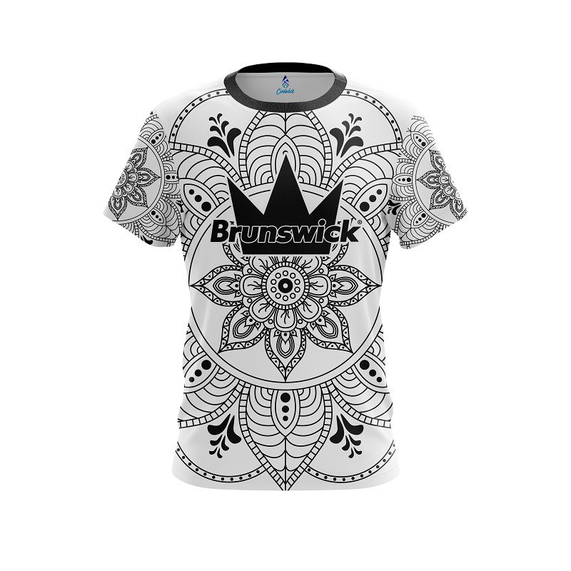 Brunswick Mandala Pedal CoolWick Bowling Jersey