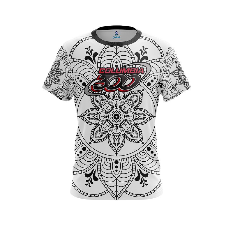 Columbia 300 Mandala Pedal CoolWick Bowling Jersey