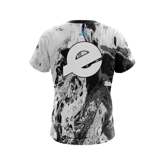 Ebonite Marble Black CoolWick Bowling Jersey - Image 2