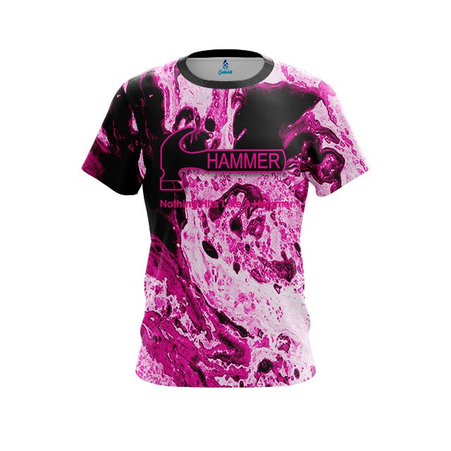 Hammer Marble Pink CoolWick Bowling Jersey