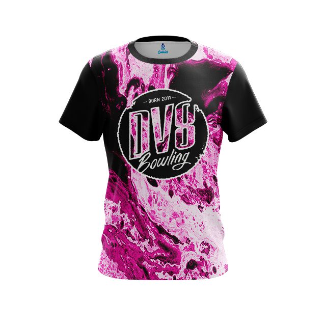 DV8 Marble Pink CoolWick Bowling Jersey