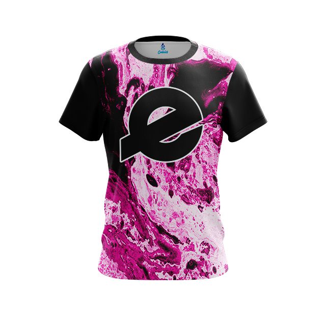 Ebonite Marble Pink CoolWick Bowling Jersey