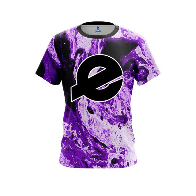 Ebonite Marble Purple CoolWick Bowling Jersey