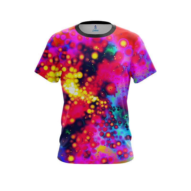 Plain Melting Colors CoolWick Bowling Jersey