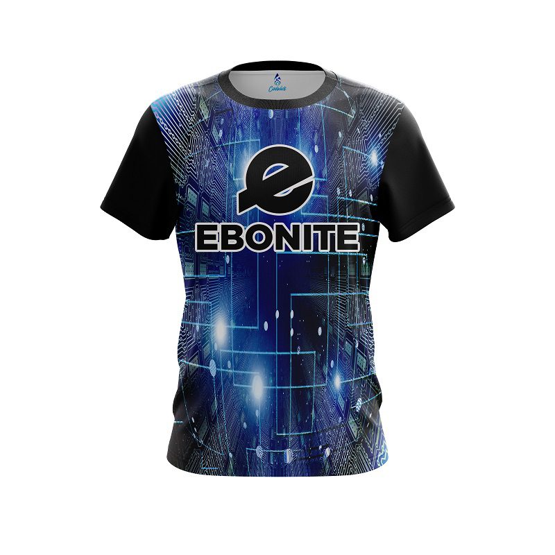 Ebonite Motherboard Blue CoolWick Bowling Jersey