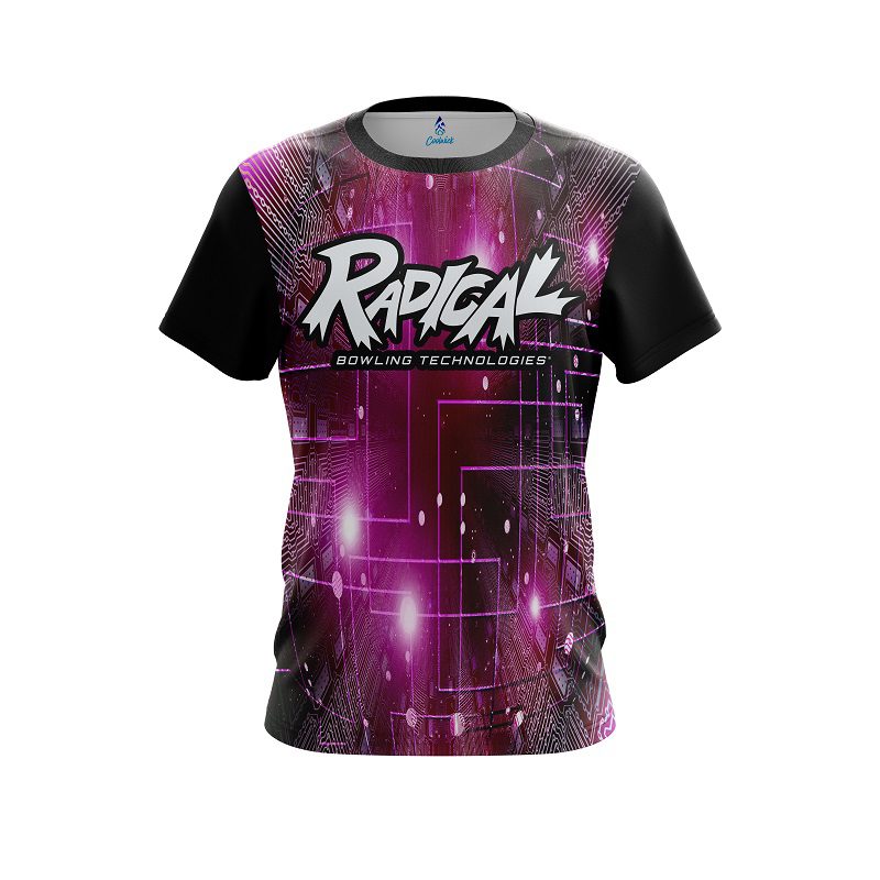 Radical Motherboard Pink CoolWick Bowling Jersey