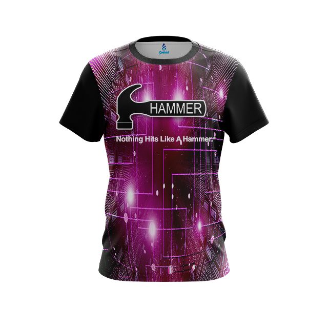 Hammer Motherboard Pink CoolWick Bowling Jersey