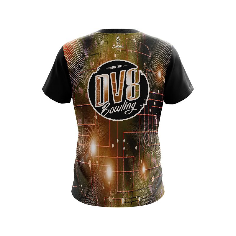 DV8 Motherboard Rust CoolWick Bowling Jersey - Image 2
